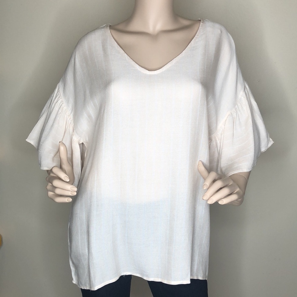 Nude Boho Style top - Picture 6 of 10